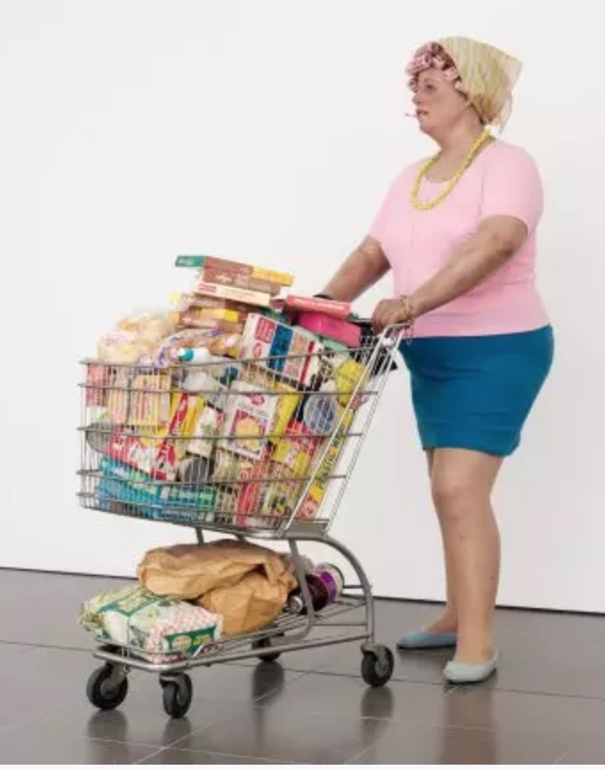 Supermarket Lady